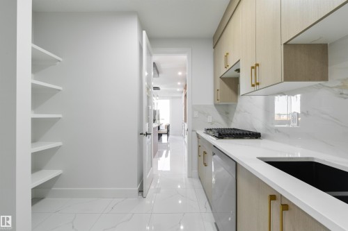 108 25 Street Sw, Edmonton, AB - Indoor Photo Showing Kitchen