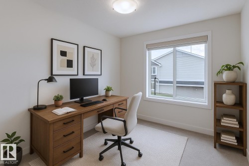 35 2922 Maple Way, Edmonton, AB - Indoor Photo Showing Office