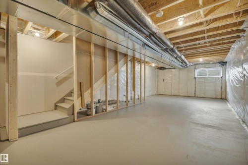 203 Wattle Road, Leduc, AB - Indoor Photo Showing Basement