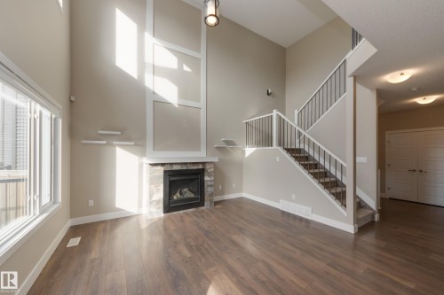 1036 Allendale Crescent, Sherwood Park, AB - Indoor With Fireplace