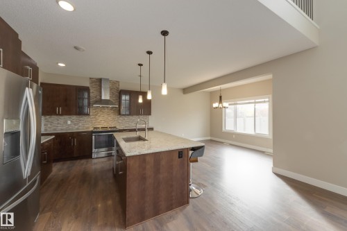 1036 Allendale Crescent, Sherwood Park, AB - Indoor Photo Showing Kitchen With Upgraded Kitchen