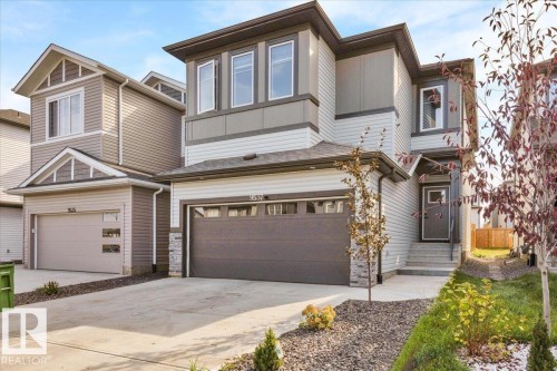 9537 Carson Bend Bend, Edmonton, AB - Outdoor With Facade