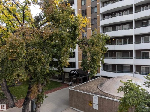 1403 9725 106 Street, Edmonton, AB - Outdoor With Balcony With Facade