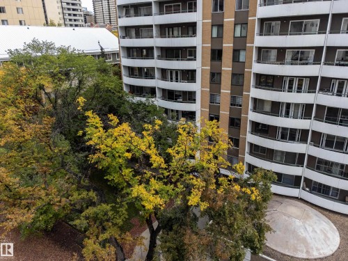 1403 9725 106 Street, Edmonton, AB - Outdoor With Balcony With Facade