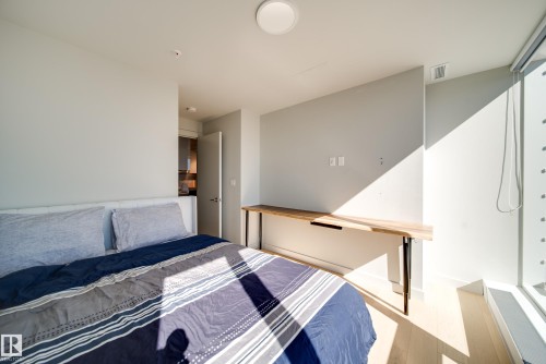 3505 10360 102 Street, Edmonton, AB - Indoor Photo Showing Bedroom