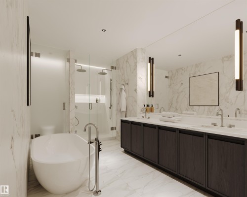 1101 10143 Clifton Place, Edmonton, AB - Indoor Photo Showing Bathroom