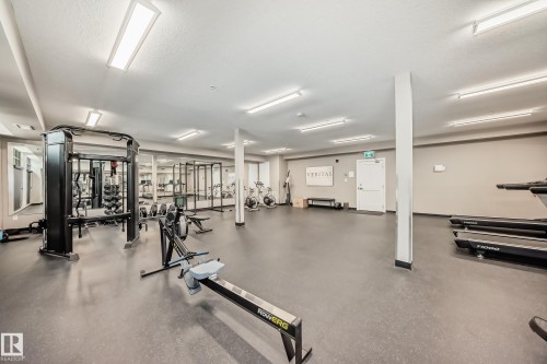 421 524 Griesbach Parade, Edmonton, AB - Indoor Photo Showing Gym Room