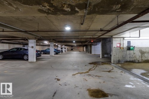 903 9916 113 Street, Edmonton, AB - Indoor Photo Showing Garage