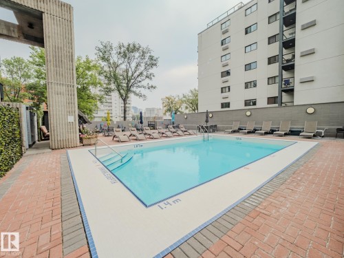 1403 10160 115 Street, Edmonton, AB - Outdoor With In Ground Pool