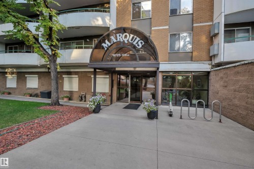 407 9725 106 Street, Edmonton, AB - Outdoor With Facade