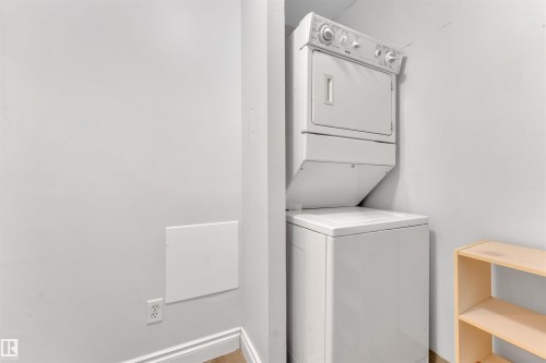 407 9725 106 Street, Edmonton, AB - Indoor Photo Showing Laundry Room