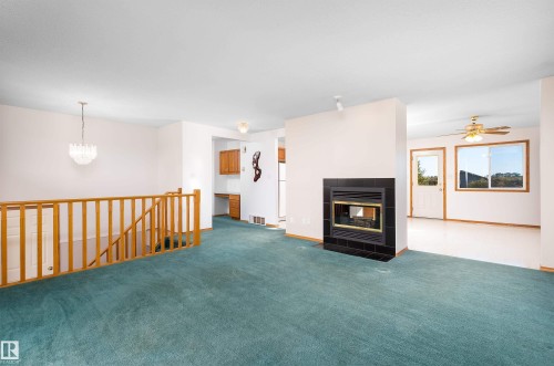 48503 Range Road 263, Rural Leduc County, AB - Indoor With Fireplace