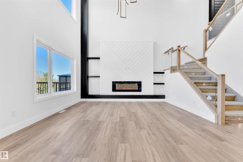 638 Astoria Way, Devon, AB - Indoor With Fireplace