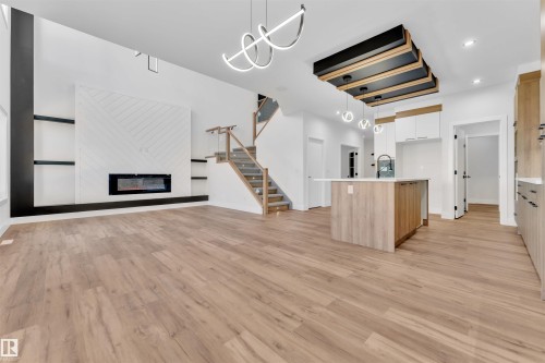 638 Astoria Way, Devon, AB - Indoor With Fireplace