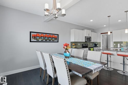 1066 Allendale Crescent, Sherwood Park, AB - Indoor Photo Showing Dining Room