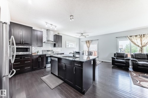 1452 30 Street, Edmonton, AB - Indoor Photo Showing Kitchen With Upgraded Kitchen