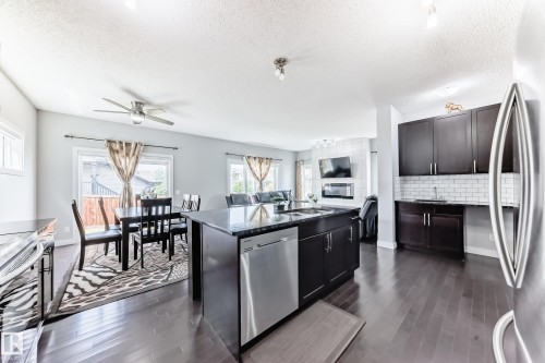 1452 30 Street, Edmonton, AB - Indoor Photo Showing Kitchen With Upgraded Kitchen
