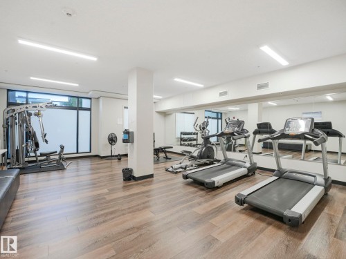 317 1144 Adamson Drive, Edmonton, AB - Indoor Photo Showing Gym Room