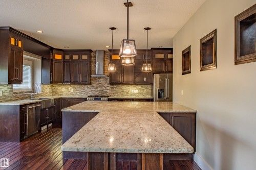 10842 175A Avenue, Edmonton, AB - Indoor Photo Showing Kitchen With Upgraded Kitchen