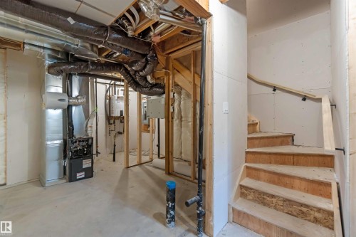 4908 49 Avenue, Gibbons, AB - Indoor Photo Showing Basement