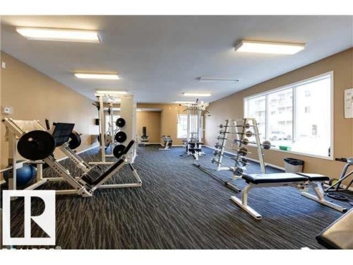112 4312 139 Avenue, Edmonton, AB - Indoor Photo Showing Gym Room