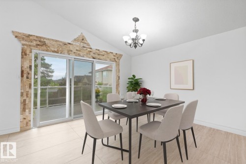8712 160A Avenue, Edmonton, AB - Indoor Photo Showing Dining Room