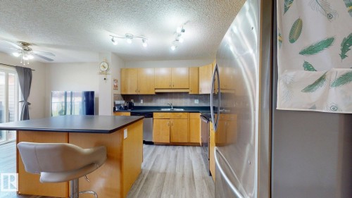 1150 37B Ave, Edmonton, AB - Indoor Photo Showing Kitchen With Double Sink