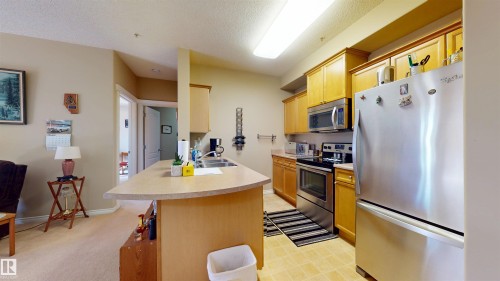 227 16807 100 Avenue, Edmonton, AB - Indoor Photo Showing Kitchen With Stainless Steel Kitchen With Double Sink