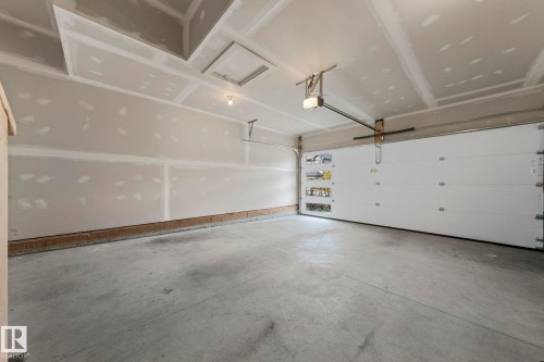 View of garage - 1813 Collip View View, Edmonton, AB - Indoor Photo Showing Garage