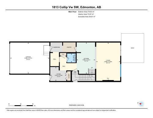 View of home floor plan - 1813 Collip View View, Edmonton, AB - Other