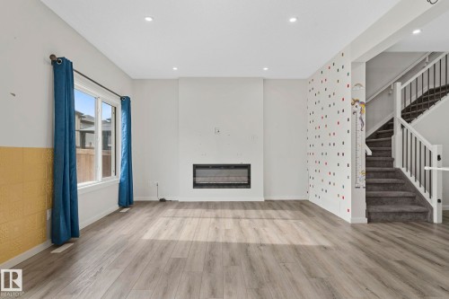 1813 Collip View View, Edmonton, AB - Indoor With Fireplace