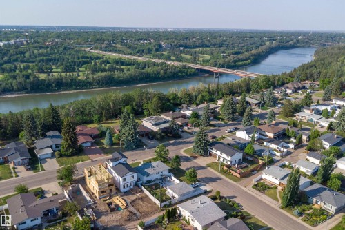 7505 Rowland Road, Edmonton, AB - Outdoor With Body Of Water With View
