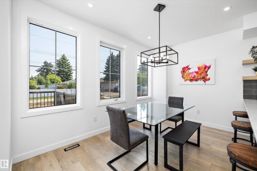 7505 Rowland Road, Edmonton, AB - Indoor Photo Showing Dining Room