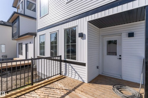 7505 Rowland Road, Edmonton, AB - Outdoor With Deck Patio Veranda With Exterior