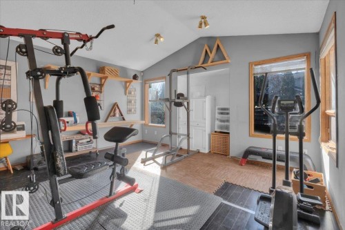 6107 159 Avenue, Edmonton, AB - Indoor Photo Showing Gym Room