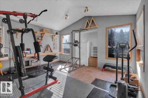 6107 159 Avenue, Edmonton, AB - Indoor Photo Showing Gym Room