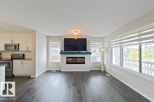 4303 Prowse Link, Edmonton, AB - Indoor With Fireplace