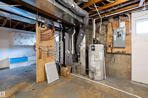 10409 148 Street, Edmonton, AB - Indoor Photo Showing Basement
