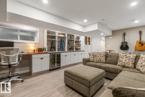 9535 155 Street, Edmonton, AB - Indoor Photo Showing Living Room