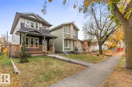 9535 155 Street, Edmonton, AB - Outdoor With Deck Patio Veranda With Facade