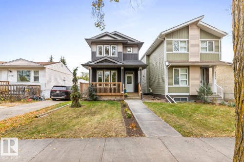 9535 155 Street, Edmonton, AB - Outdoor With Deck Patio Veranda With Facade