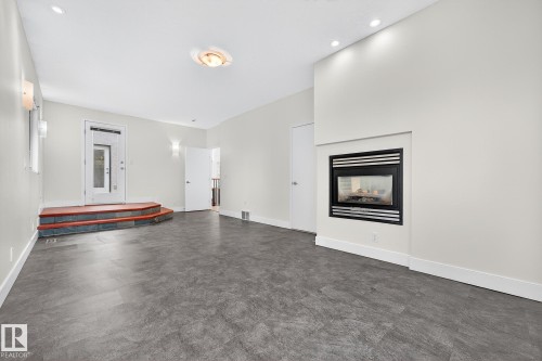 8860 93 Street, Edmonton, AB - Indoor With Fireplace