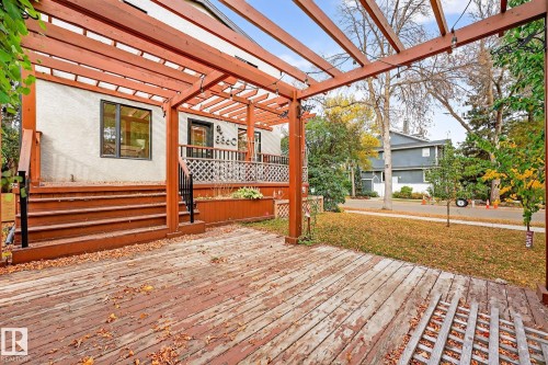8860 93 Street, Edmonton, AB - Outdoor With Deck Patio Veranda