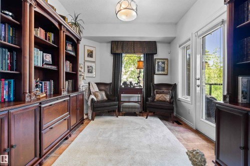 22 Prestige Point(E), Edmonton, AB - Indoor With Fireplace