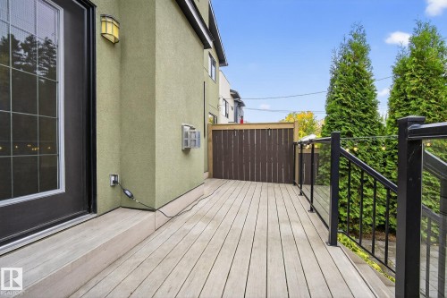 11106 76 Avenue, Edmonton, AB - Outdoor With Deck Patio Veranda With Exterior