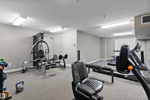 238 6076 Schonsee Way Nw, Edmonton, AB - Indoor Photo Showing Gym Room