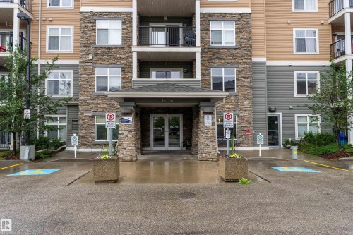 238 6076 Schonsee Way Nw, Edmonton, AB - Outdoor With Balcony With Facade