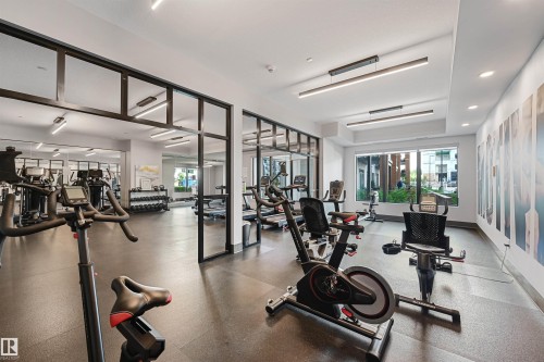 619 7463 May Common, Edmonton, AB - Indoor Photo Showing Gym Room