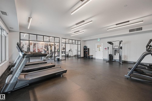 619 7463 May Common, Edmonton, AB - Indoor Photo Showing Gym Room
