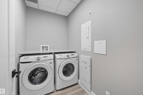 619 7463 May Common, Edmonton, AB - Indoor Photo Showing Laundry Room